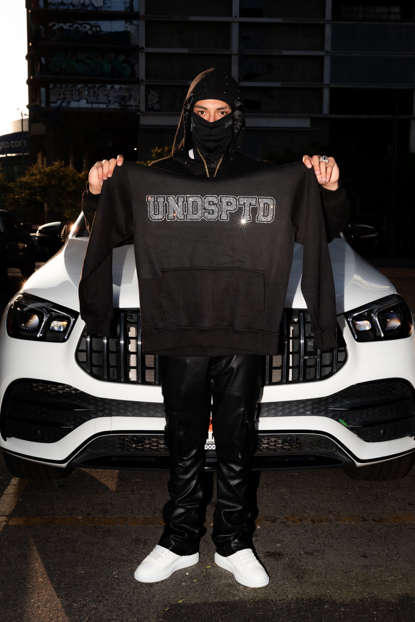 Rhinestone UNDSPTD Hoodie