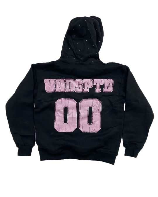 Black/Pink UNDSPTD Hoodie