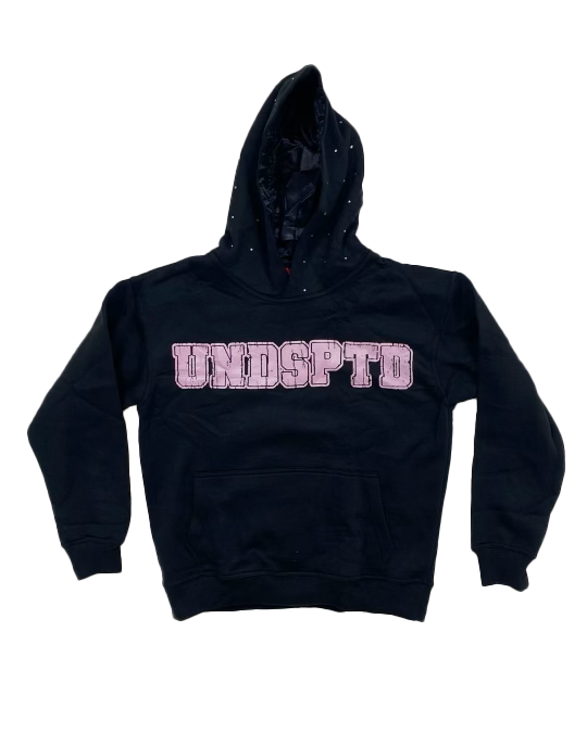 Black/Pink UNDSPTD Hoodie