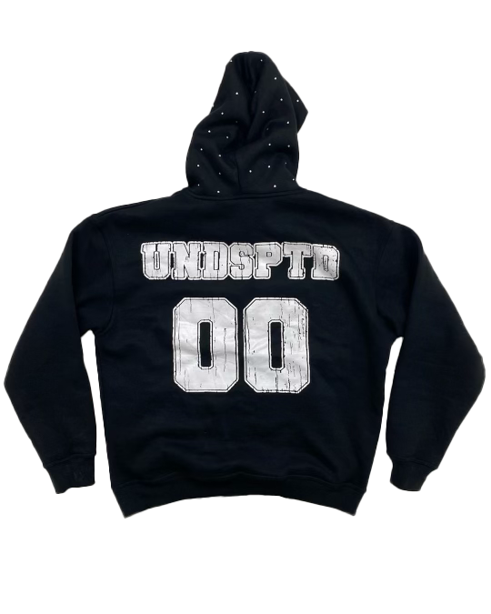 Black/White UNDSPTD Hoodie