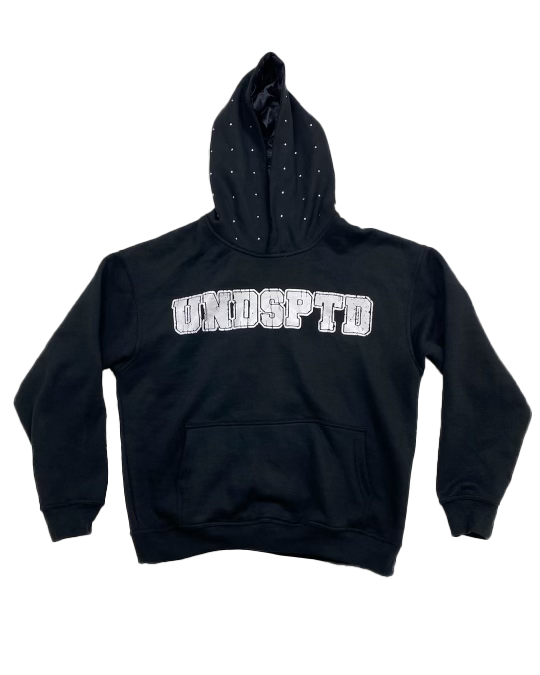 Black/White UNDSPTD Hoodie